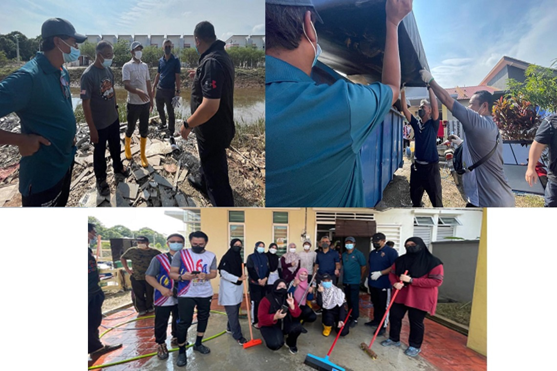 Sesi Turun Padang Membantu Kerja-kerja Pembersihan